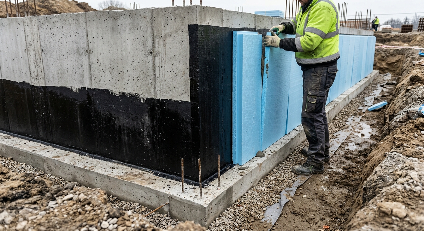 Solidna izolacja fundamentów – praktyczny poradnik wykonawczy