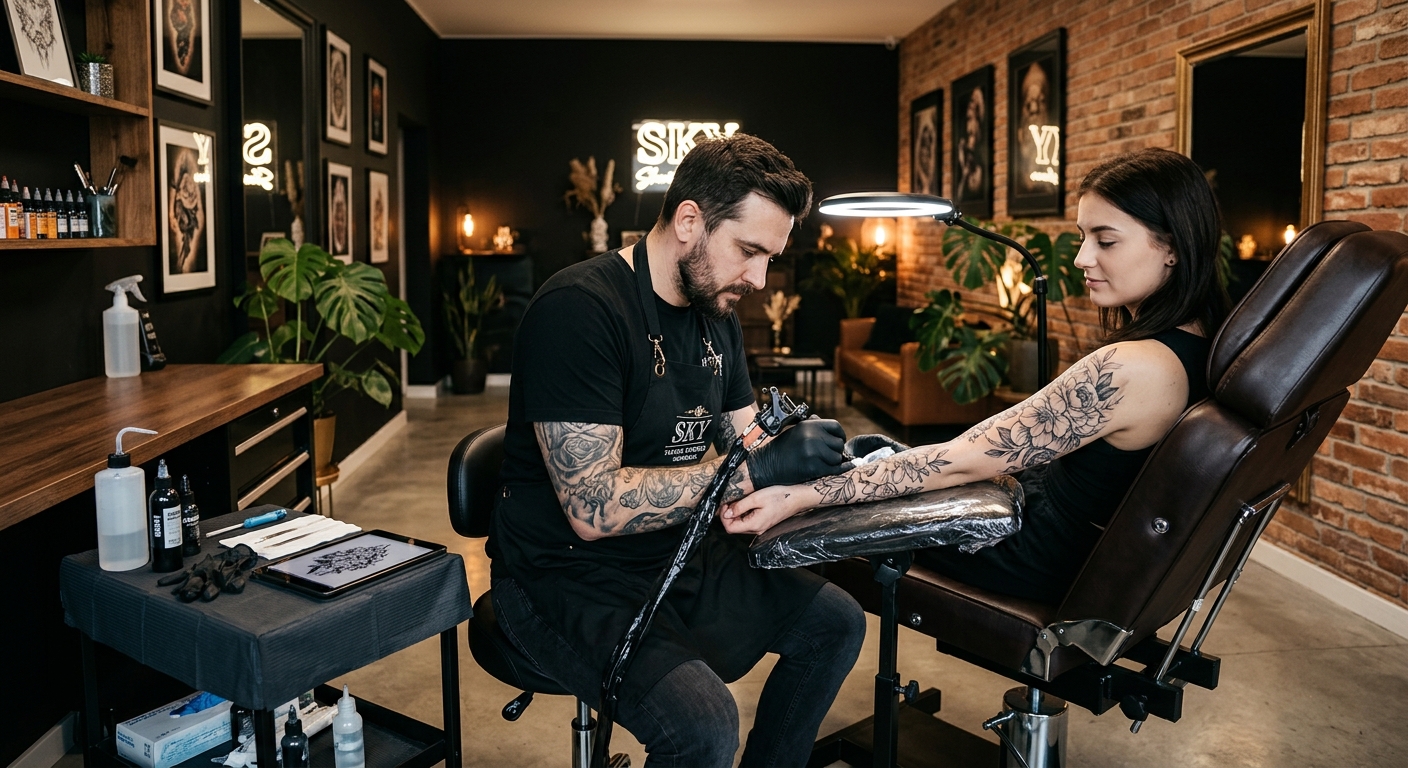 Indywidualny tatuaż w Skwierzynie – poznaj SKY Tattoo